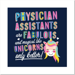 Physician Assistants are like Unicorns Gift Idea Posters and Art